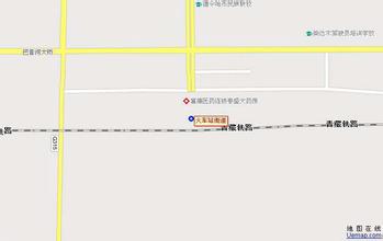德令哈火车站地图,德令哈火车站位置