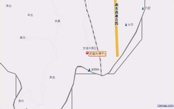 崇左火车站地图,崇左火车站位置