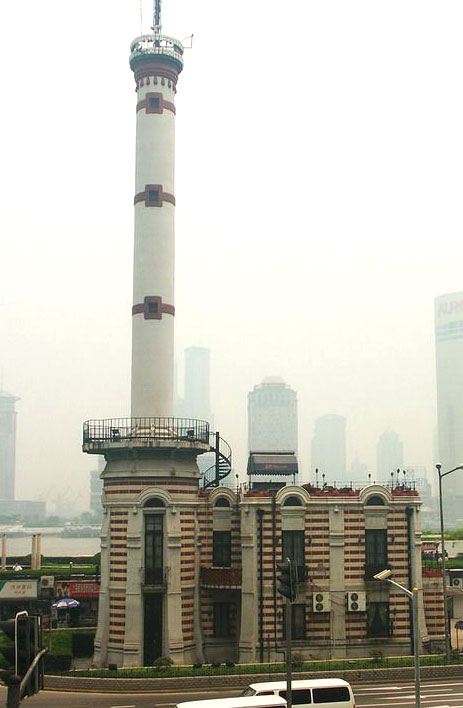 上海外滩气象信号台